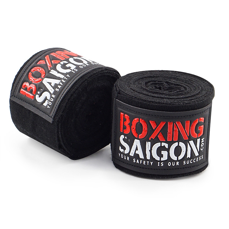 Băng quấn tay Boxing Saigon 2.0 co dãn 4m5 ( Bán theo cặp )