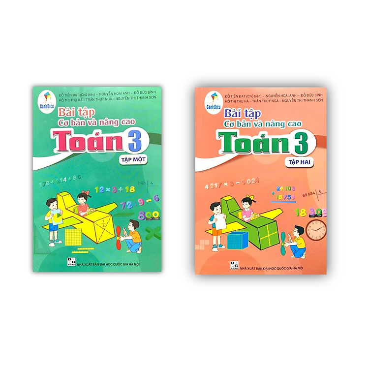 Bài Tập Cơ Bản Và Nâng Cao Toán 3 Tập 1 + 2 - Ảnh 2