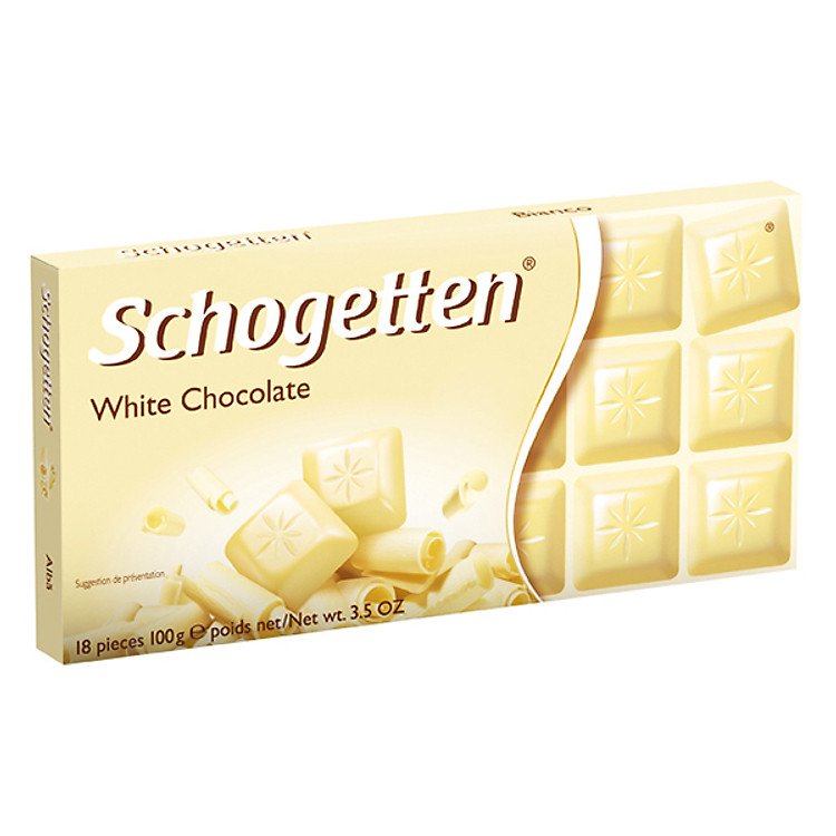 Sôcôla Thanh Ludwig Schokolade 13 Vị Schogetten Trắng MM13TR (100g)