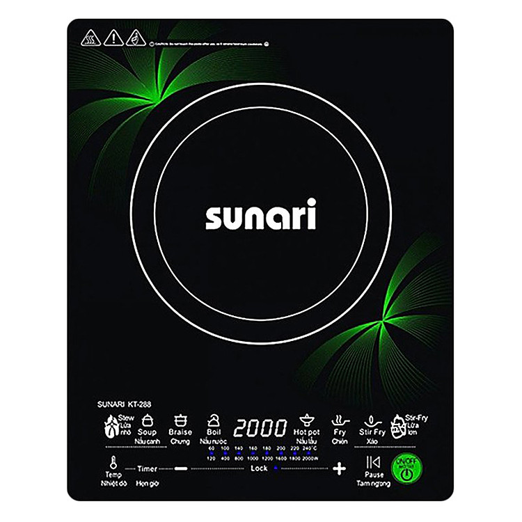 Bếp Điện Từ Sunari KT-288 - Hàng chính hãng
