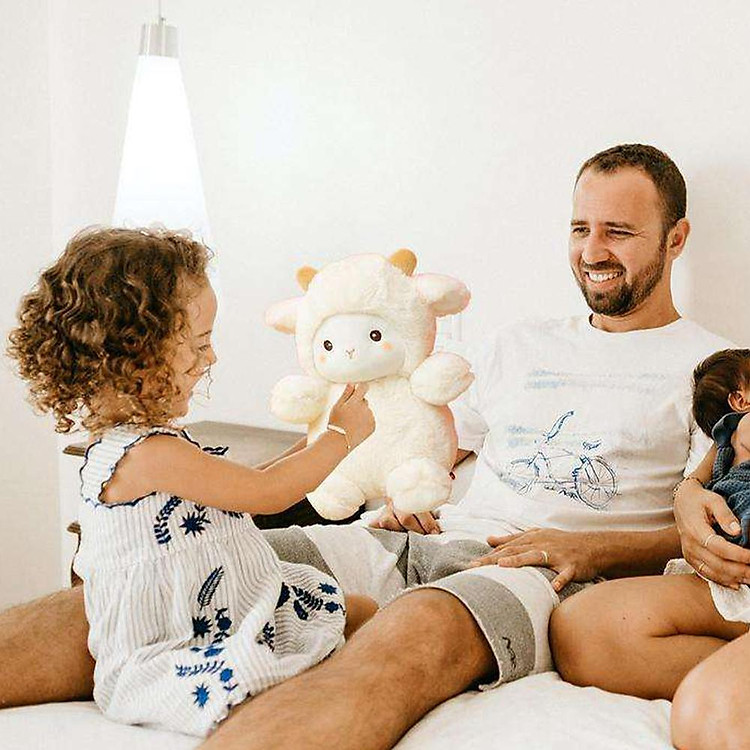 Mua Gấu Bông Cừu Trắng Mềm Mịn Cao Cấp Chính hãng Giá tốt - Hình ảnh 5