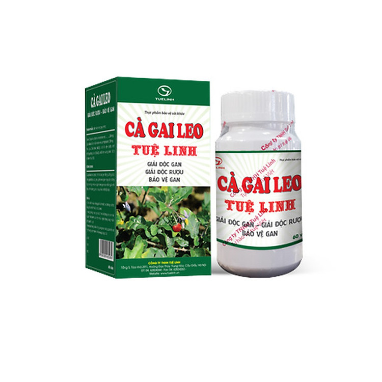 Thực Phẩm Chức Năng Cà Gai Leo TUỆ LINH (Hộp 60 viên)