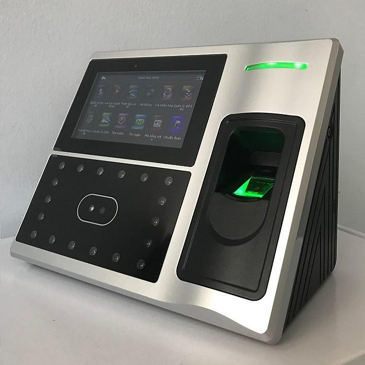 Máy chấm công khuôn mặt và thẻ Ronald Jack Iface800. MànhìnhcảmứngTFT4.3", Chip Intel.Tích hợp cameraTCP/IP - Hàng Chính Hãng