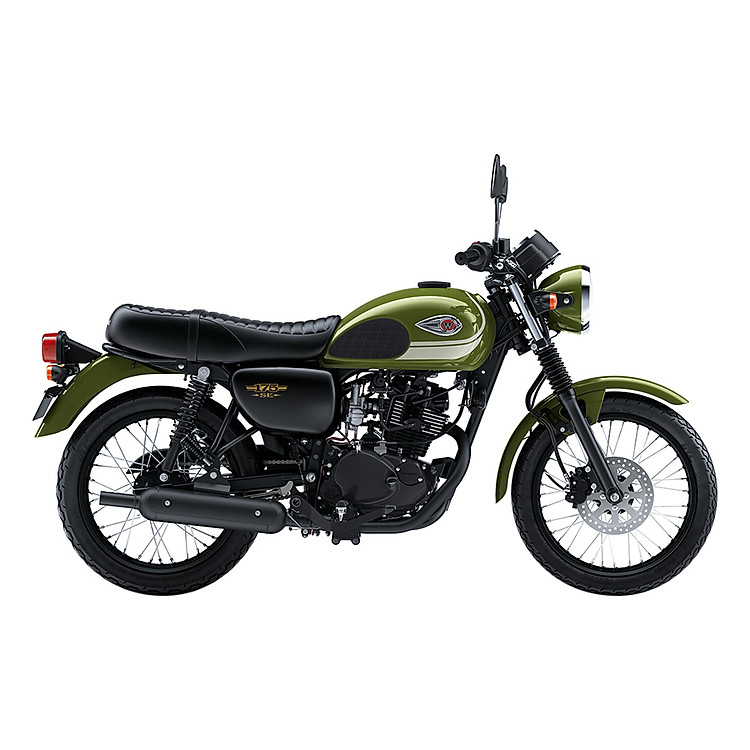 Xe Máy Nhập Khẩu Kawasaki W175SE - Xanh rêu