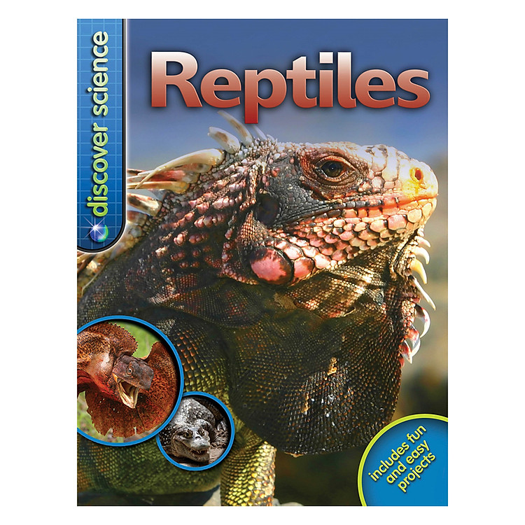 Sách Discover Science: Reptiles