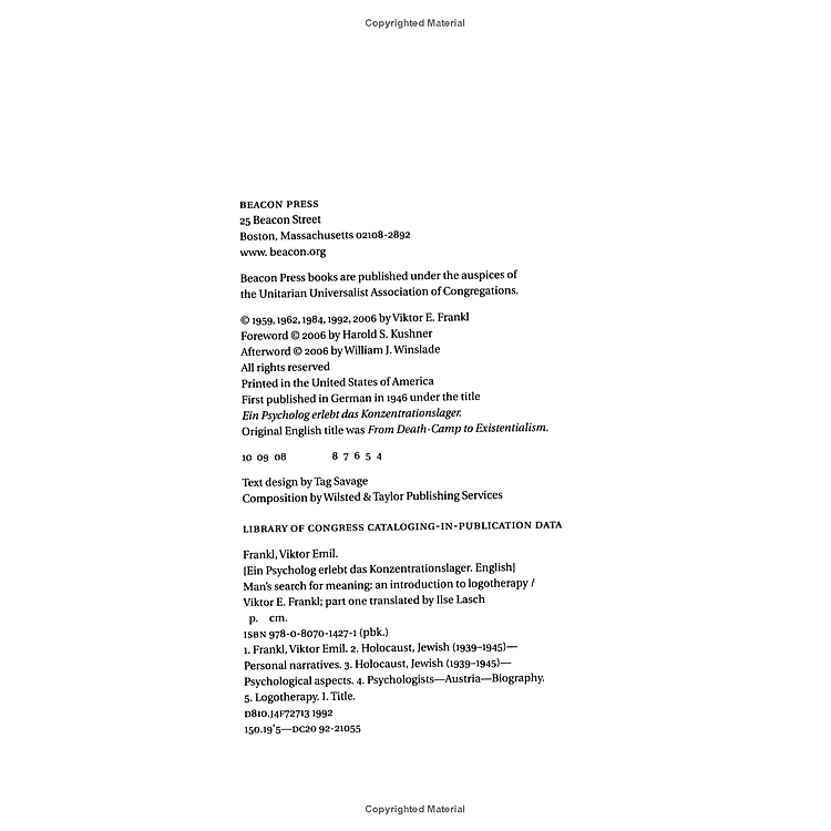 Man's Search For Meaning - Ảnh 6