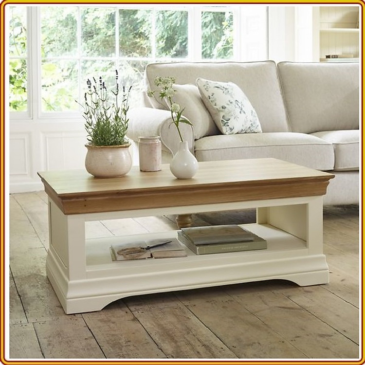 Bàn sofa 2 tầng Tundo 110 x 55 x 45 cm