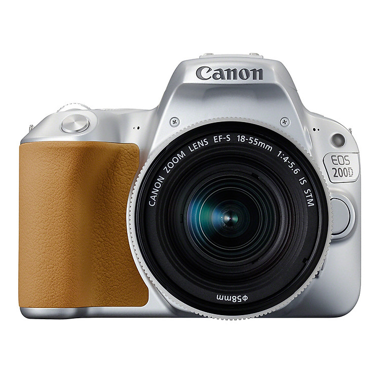 Máy Ảnh Canon EOS 200D KIT 18-55 IS STM (Bạc) - Hàng Nhập Khẩu