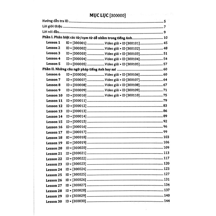 3000 Câu Ngữ Pháp Và Từ Vựng Hay Sai (Tái Bản 2024)