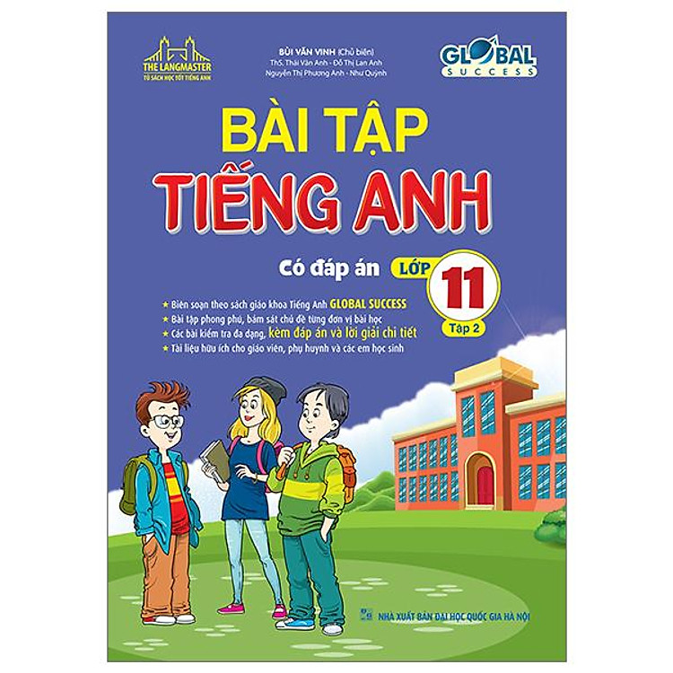 Global Success – Bài Tập Tiếng Anh Lớp 11 – Tập 2 (Có Đáp Án)