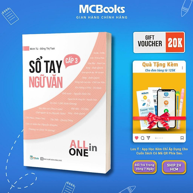 Sổ Tay Ngữ Văn Cấp 3 – All In One