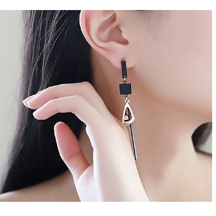 Đôi bông tai nữ tòng teng siêu dễ thương