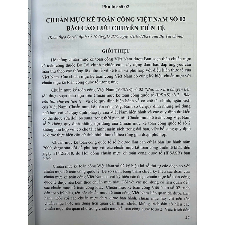 Hệ Thống Chuẩn Mực Kế Toán Công Việt Nam – VPSAS (V2526T) - Ảnh 7