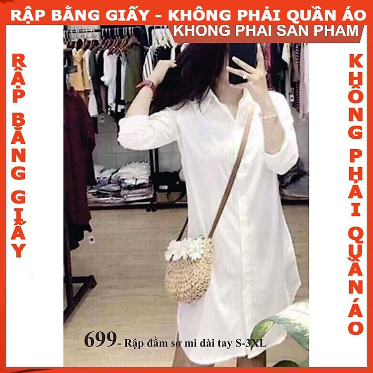 Rập giấy mã 699 (BẢN VẼ) 2XL - Ảnh 2
