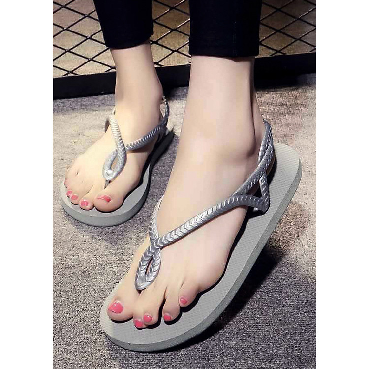 Giày sandals nữ chất liệu xốp cao cấp không đau chân 96412