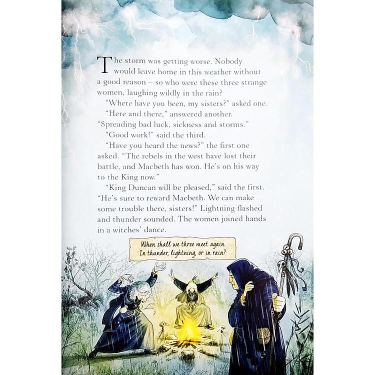 Macbeth - Usborne English Readers Level 3 - Ảnh 2