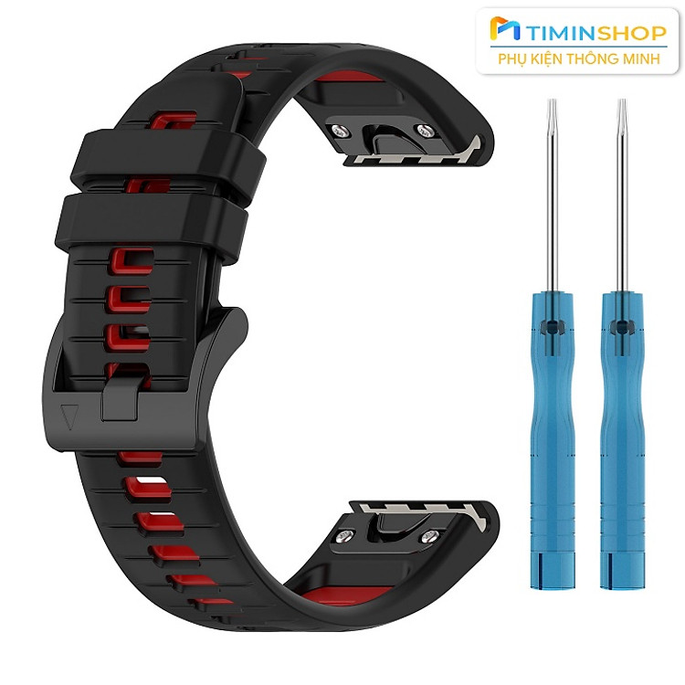 Dây cho Garmin Fenix 8/ 7/ 7S/ 6/ 6S/ 5/ 5S/ 3/ Quatix 7/ Instinct 2/ 2S/ Forerunner 970/ 965/ 955/ 945/ 935/ 745 (DGM4)