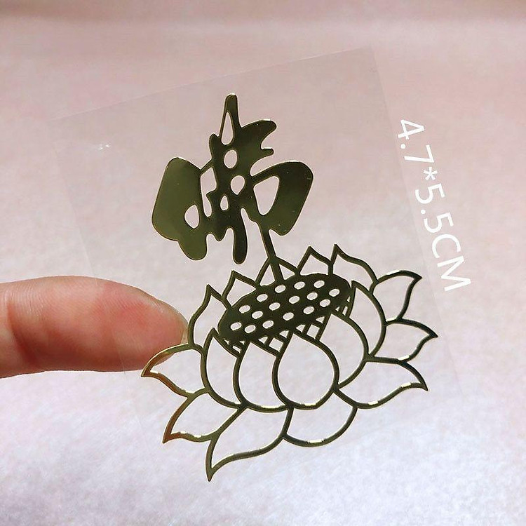 MIẾNG DÁN HÌNH HOA SEN