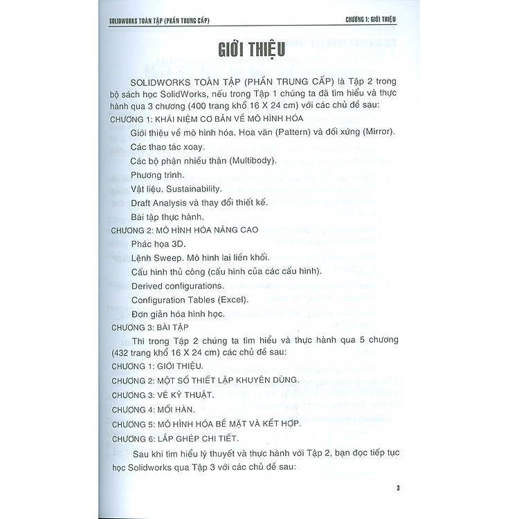 SOLIDWORKS TOÀN TẬP (Phần Trung Cấp) - Ảnh 5
