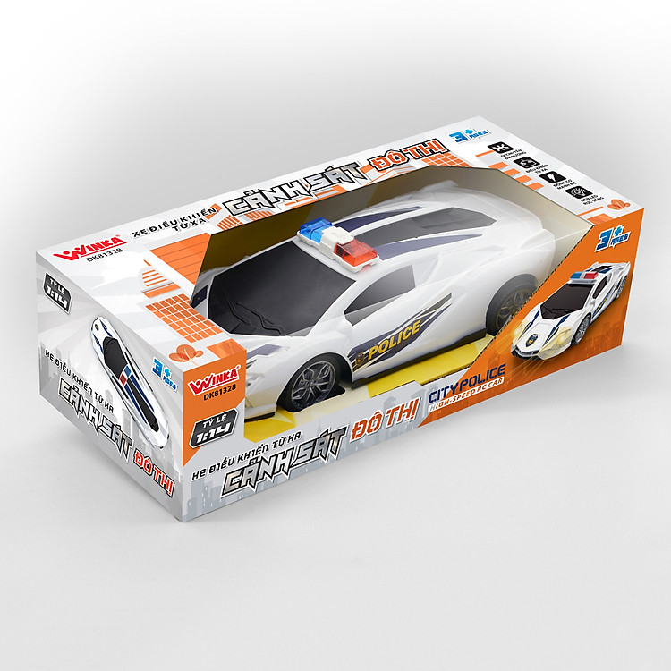 Xe Điều Khiển Cảnh Sát DUKA DK81328 Chính hãng Ưu đãi - Hình ảnh 2