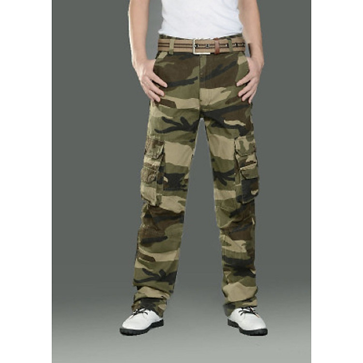 Quần kaki túi hộp kiểu lính cao cấp