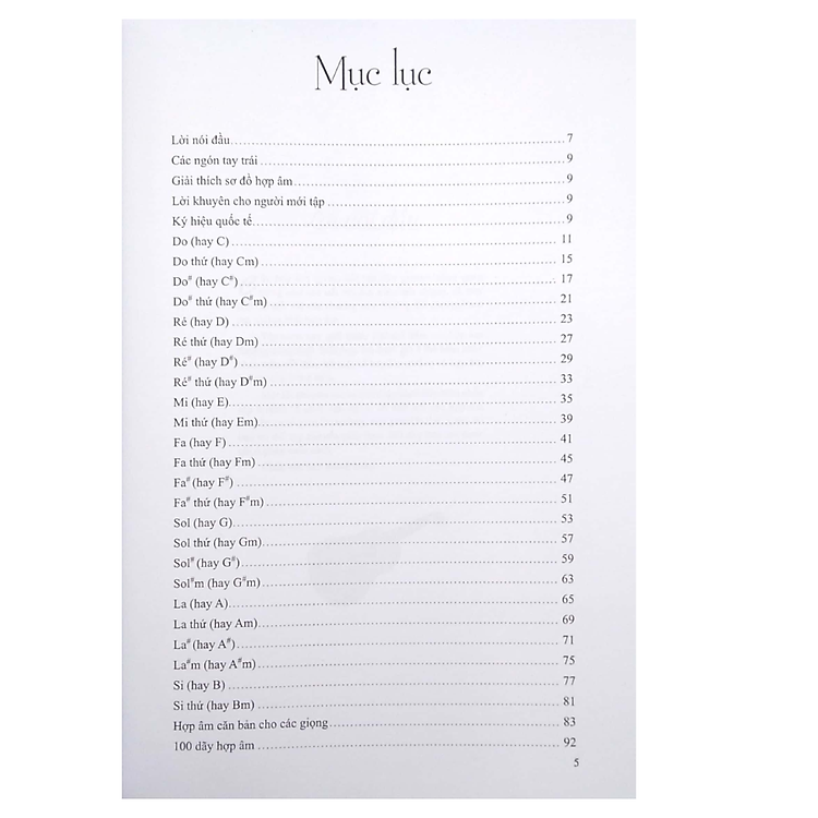 1000 Hợp Âm Cho Đàn Guitare (Tái Bản) - Ảnh 3