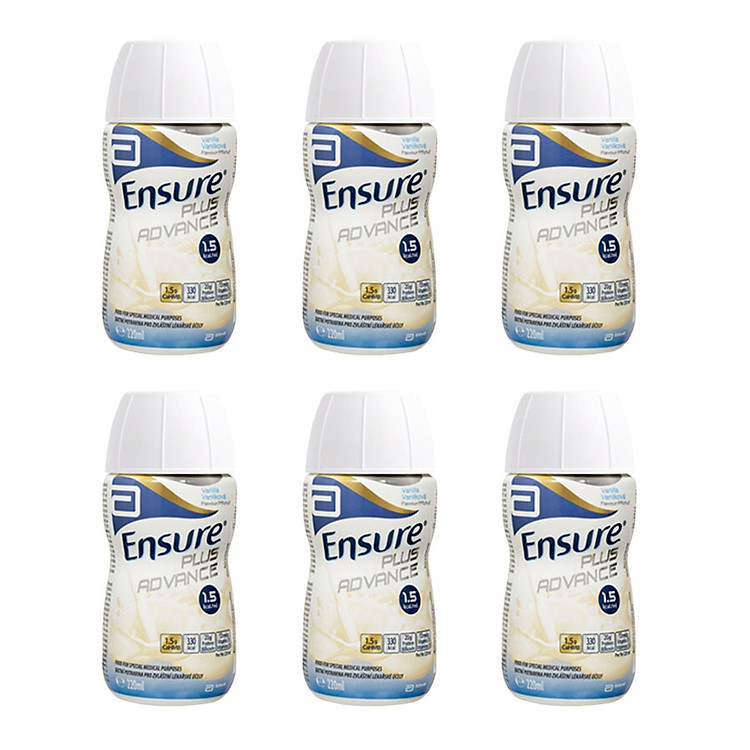 Combo 6 Chai Sữa Nước Abbott Ensure Plus Advance 220ml