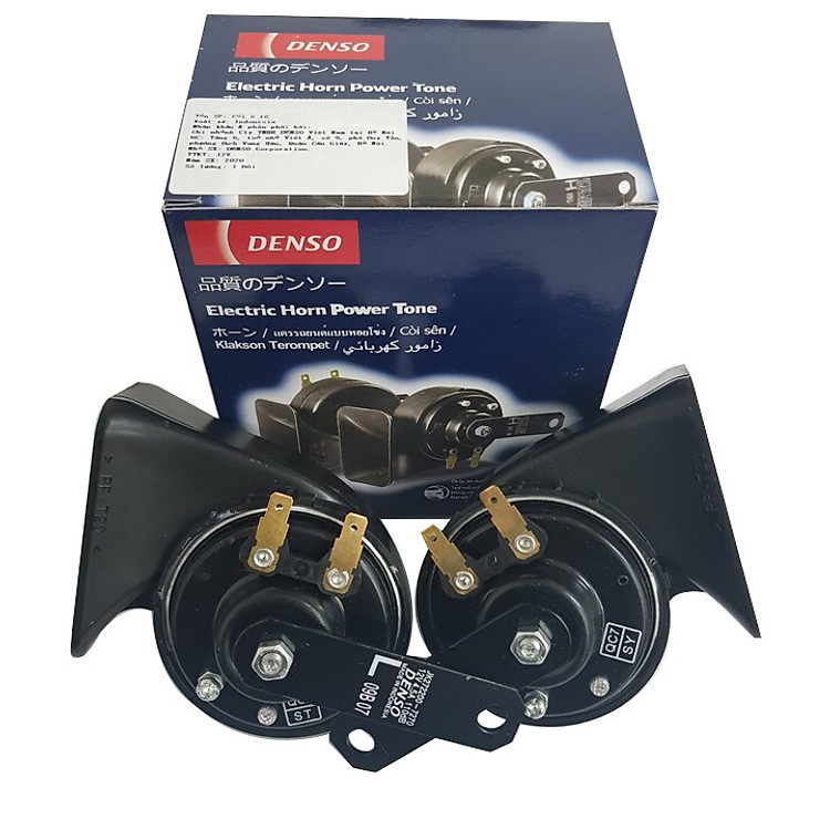 Bộ đôi còi sên dùng cho ô tô, xe hơi chống nước 12V - DS-JK272