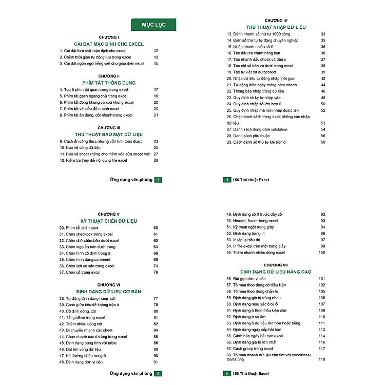 Word Và Excel - 150 Thủ Thuật Ứng Dụng Văn Phòng Từ Cơ Bản Đến Nâng Cao - Ảnh 7