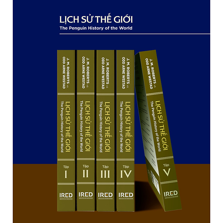 Lịch Sử Thế Giới - The Penguin History of the World (gồm 05 tập) - Ảnh 4
