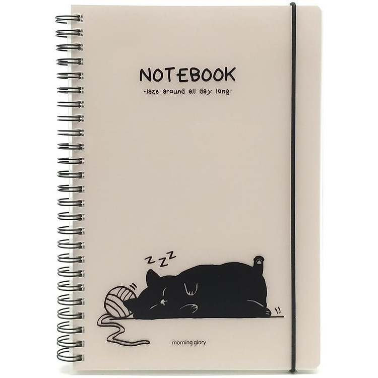 Số Lò Xo Kẻ Ngang Black Cat - Morning Glory 88578 - Ảnh 4