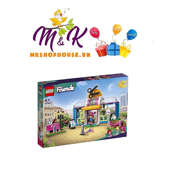 Tìm mua tại Avakids: LEGO Friends 41743 Tiệm Tóc HeartLake - Ngập tràn khuyến mãi