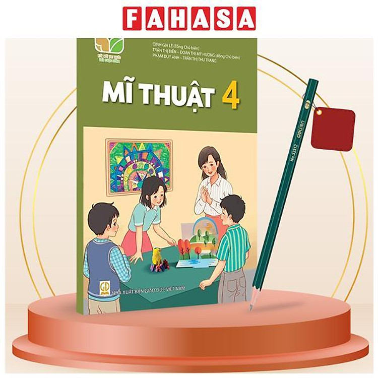 Sách Giáo Khoa Mĩ Thuật 4 (Kết Nối) (Chuẩn) - Kèm Bút Chì