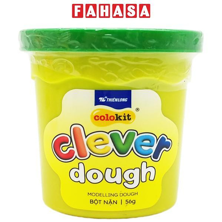 Tìm mua tại Avakids: Bột Nặn Clever Dough 56g - Xanh Lá - Ngập tràn khuyến mãi