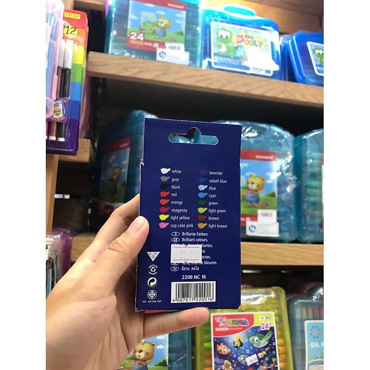 Sáp Màu 16M Staedtler 220 Nc16 - Ảnh 3
