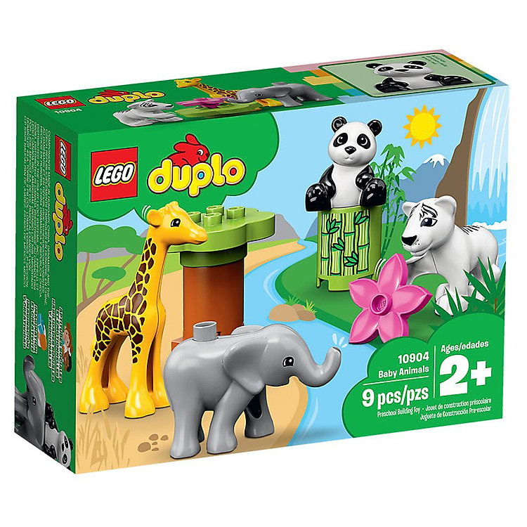 Mua Bộ 4 Thú Cưng Hoang Dã LEGO DUPLO Chính hãng Tiết kiệm - Hình ảnh 3
