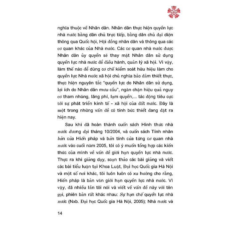 Kiểm Soát Quyền Lực Nhà Nước (Tái Bản Có Sửa Chữa, Bổ Sung) - Ảnh 7
