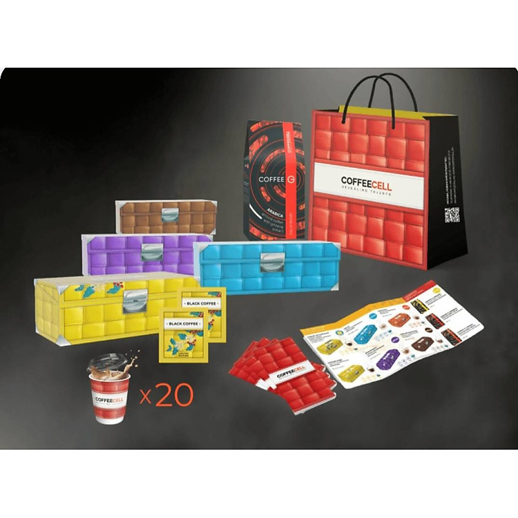 Bộ Tờ Rơi Leaflets Catalogue Cà Phê Nhân Sâm (5 bộ) - Ảnh 5