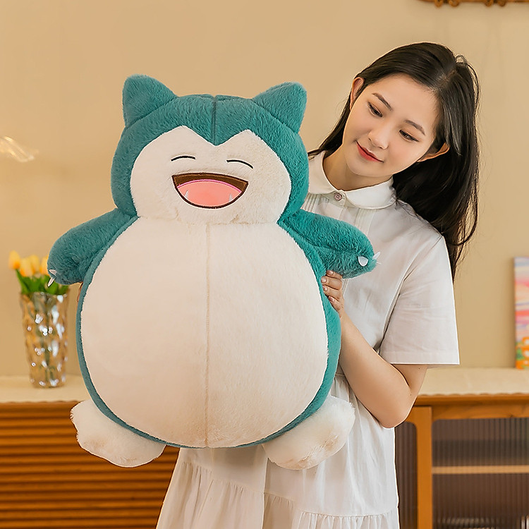 Gấu bông Pokemon Snorlax siêu cute 30-80cm Chính hãng Giá rẻ - Hình ảnh 3