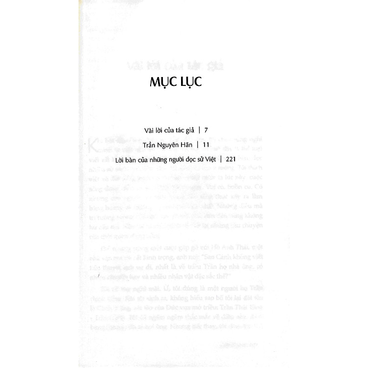 Tiểu Thuyết Lịch Sử - Trần Nguyên Hãn - Ảnh 3