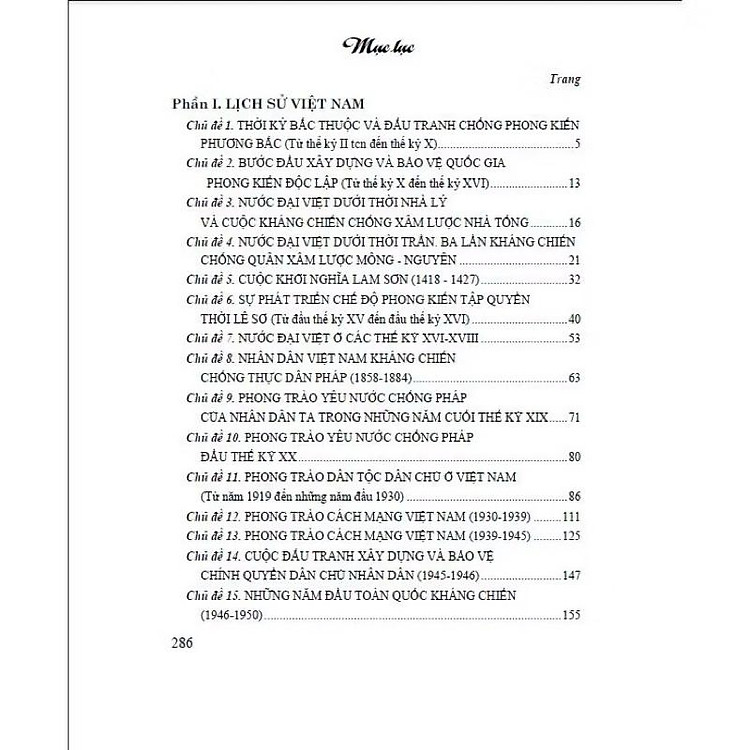 Bồi Dưỡng Học Sinh Giỏi Lịch Sử (Theo Chủ Đề) - Ảnh 2