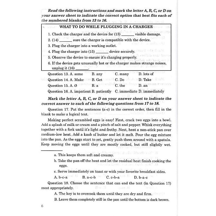 Bộ Đề Luyện Thi Vào Lớp 10 Môn Tiếng Anh Cấu Trúc 2025 - Ảnh 3