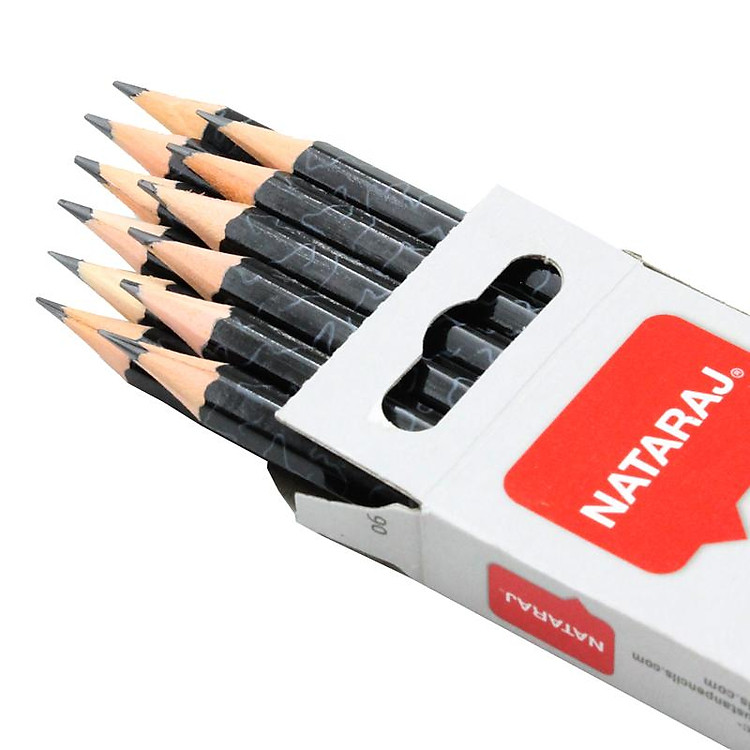 Hộp Bút Chì Vẽ B Nataraj (12 chiếc) - Ảnh 5