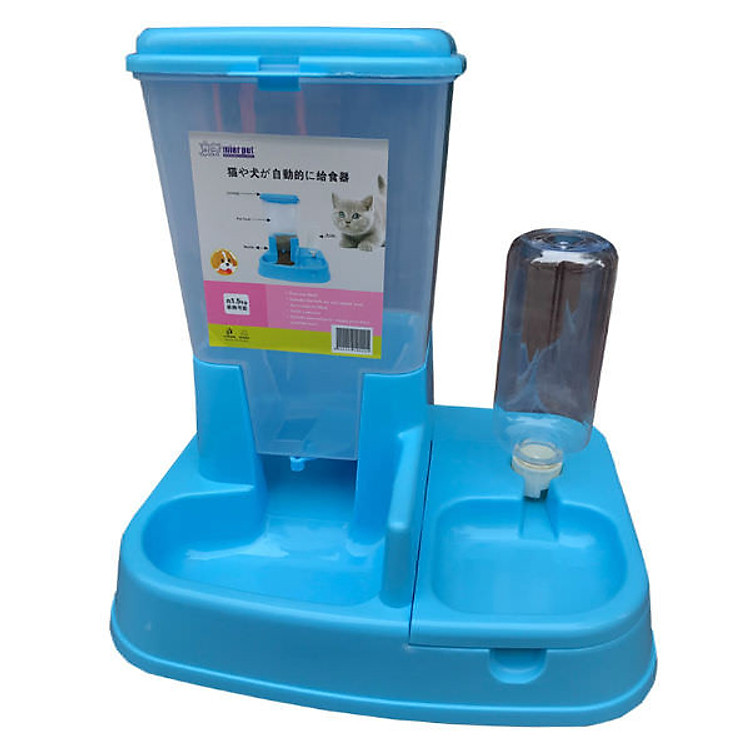Bộ Bát Ăn Và Bình Nước Tự Động Mier Pet Kun Miu