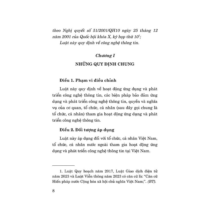 Luật công nghệ thông tin năm 2006 (sửa đổi, bổ sung năm 2017, 2023) - Ảnh 6