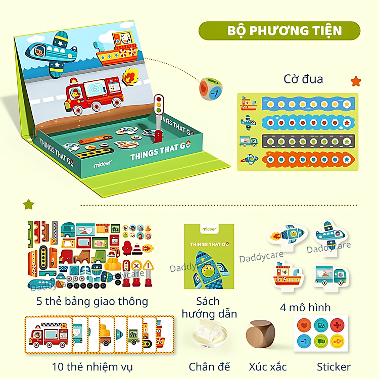 Đồ Chơi Xếp Hình Nam Châm Mideer Chính hãng Giá rẻ - Hình ảnh 3