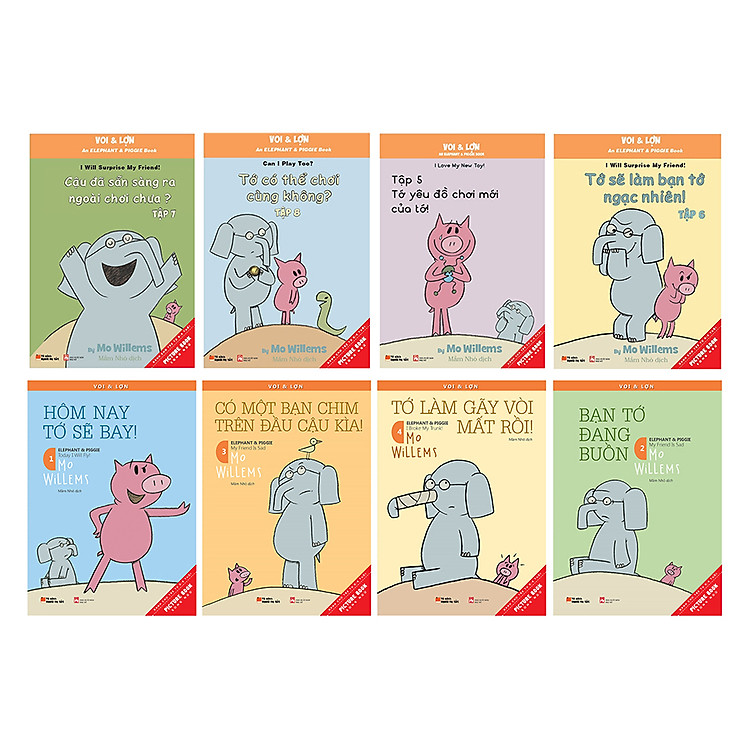 Combo Voi & Lợn (Trọn Bộ 8 Tập)