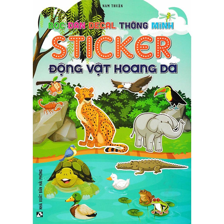 Bóc Dán Decal Thông Minh – Động Vật Hoang Dã