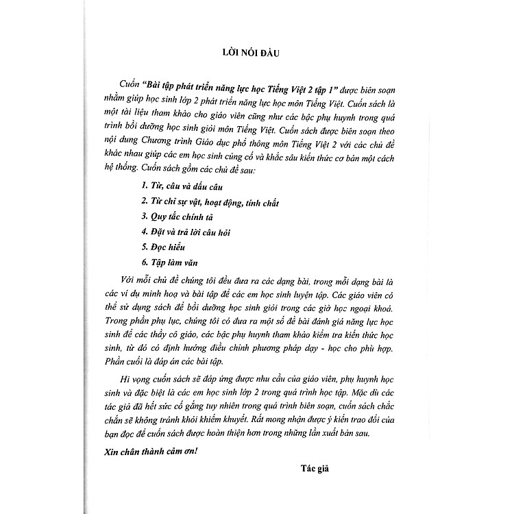 Bài Tập Phát Triển Năng Lực Học Tiếng Việt 2 - Tập 1 - Ảnh 7