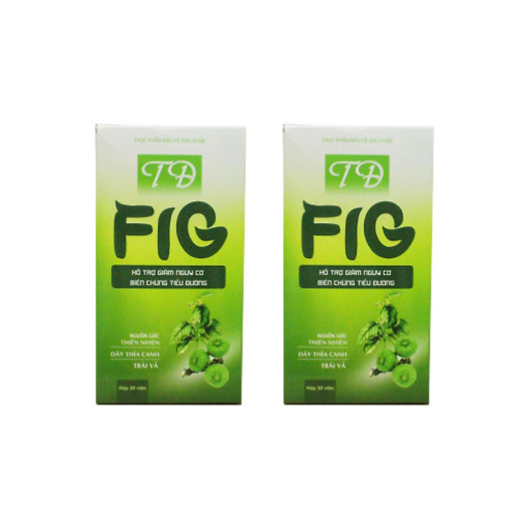 Combo 2 hộp Viên nén tiểu đường TĐ FIG